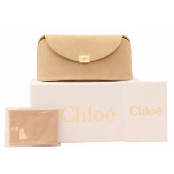 CHLOE Willow 56mm Gradient Rectangular Sunglasses - Picture 4 of 4